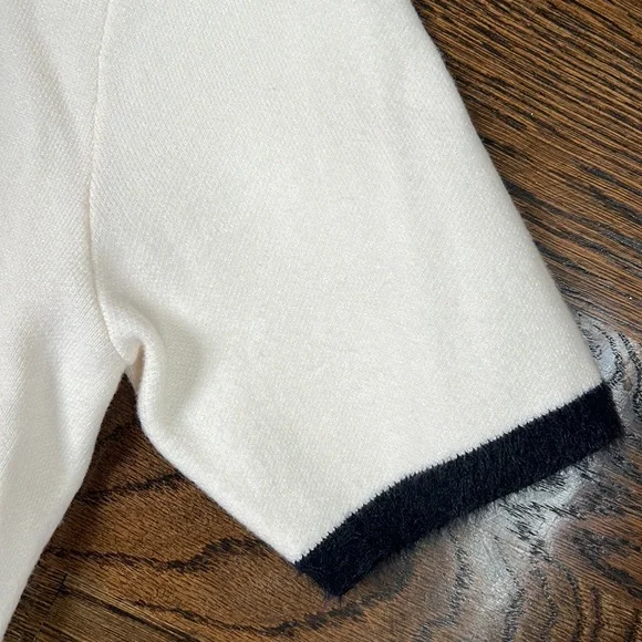 Zara Cream and Black Skirt Set - Picture 5 of 9